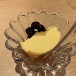 浅草壽司清 - プリンと黒豆