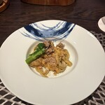 ケンゾーエステイトワイナリー - 生パスタ　タリアテッレ　地鶏のカルボナーラ　白味噌仕立て+トリュフ