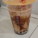 ゴンチャ - ドリンク写真:黒糖烏龍ミルクティアイス