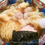 支那そば たんたん亭 - ワンタン麺（海老・肉ミックス）