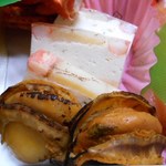 阪南洋風食堂クゥクゥ - おせち　焼きホタテとずわい蟹のテリーヌ
