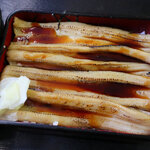 マルトモ水産 鮮魚市場 - 煮穴子炙り重1880円