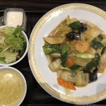 結華楼 - 五目焼きそば　1,450円