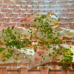 名前のないイタリア料理店 - 今治の鯛。