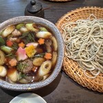 手打ち蕎麦 銀杏 - 鴨せいろ