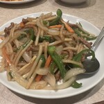 白鳳 - 牛肉とピーマン炒め