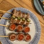 忠孝 - トマト巻、オクラ巻