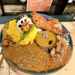 SAKANA.currySTINGRAY - 夫のは大盛り
