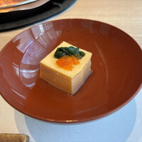 しゃぶしゃぶと焼肉 わにく - 玉子豆腐