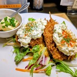 野菜の産地直売所 ベジタブルキッチン ONION - 長崎県産 アジフライと蒸し豆腐