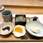 美味いもん屋 わ多なべ - デザート盛り合わせ