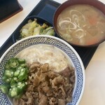 吉野家 - 料理写真:牛麦とろ丼