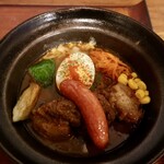 カレーライス Cari－Rio - 鉄鍋カレー 全部のせカレー