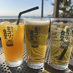 海沿いの キコリ食堂 - オレンジジュース ビアハイボール ジャスミン茶