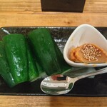 創作居酒屋まとし屋 - 味噌きゅうり