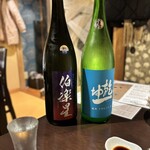 居酒屋 きりん - 伯楽星　純米吟醸　雄町　季節限定　宮城県　　　　　　　　乾坤一　純米うすにごり本生　宮城県（おかわり）