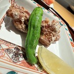 銀座 青天 - 薩摩鳥の唐揚げ