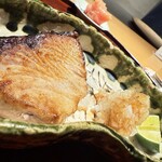 銀座 青天 - 鰤の塩焼き(氷見)