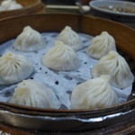 盛園絲瓜小籠湯包 - 絲瓜(ヘチマ)小籠湯包(TWD120)