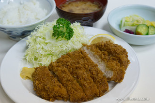 Tonkatsu Sueyoshi - 特製ロースかつ定食【2014年11月】