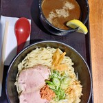 Sapporo Sake Ramen Mensho Akamatsu - 鮭つけ麺1.5玉
