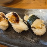 さかなの台所 オリエンタル - お寿司　穴子、つぶ貝