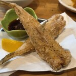 さかなの台所 オリエンタル - ふぐの唐揚げ　骨付きですが、食べ手ごたえあり