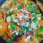 らーめん しせん 赤堀店 - しせんみそラーメン¥1050