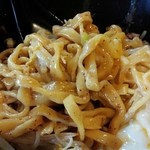 キブン、デ、、サチオ - 汁なし担々まぜ@平打麺