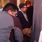 らーめん芝浜 - その常連さん(仕事前にらーめん食らう）