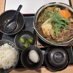 涮涮鍋 Dontei 取手藤代店 - 牛すき鍋膳1,309円