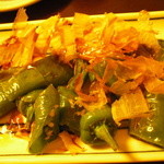 力丸 炉ばた焼 法善寺 力丸茶屋 - 万願寺しし唐