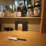 旬彩 はやさか - カウンター席