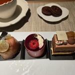 UN GRAIN - 上のチョコクッキーは、サービスで頂きました