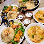 創菜欧風料理 ル ポタジェ - 毎度の蛇足だけどちぃなん家の昨晩( ☆∀☆)余ったくるみチーズパン冷凍保存してて、たまたま同じくオニオングラタンスープなんだけど、当然プロと家庭は大人と子供の差です((ﾉ∀｀)･ﾟ･｡ ｱﾋｬﾋｬ