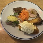 料理店オクノ - 前菜盛り合わせ