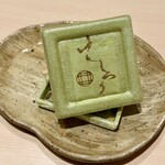 西麻布けんしろう - 抹茶最中アイス