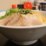 油そば 鎌田 - 油そば（倍盛）＋ネギ増量