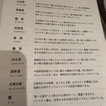 カントニーズ 燕 - 