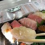 魚政 - 不漁のホタテ デカっ