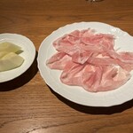 両忘 - フランス産生ハムとラフランス