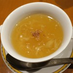 銀座アスター - フカヒレのスープ・金華ハム仕立
