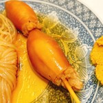 土佐料理とおばんざい 柚のす - おでん白滝子持ちイカ