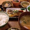 八百屋とごはん あさだ - 料理写真:満点定食　鯖煮付け　揚げ高野卵とじ　小松菜胡麻和え　シミシミ大根