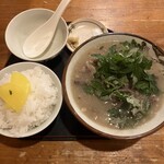 べぇ～べぇ～べぇ～食堂 - ◆山羊汁（大）ライス付き（2,000円）