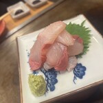 京都きん家 - 本日のお刺身　カンパチ　新鮮で美味しい！