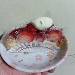 タンブラン - 苺のタルト