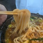 やまびこ弁天 - 牛すじカレーうどん