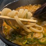 やまびこ弁天 - 牛すじうどん