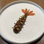 レストラン ウオゼン - 佐渡のボタンエビブイヤベースジュレ